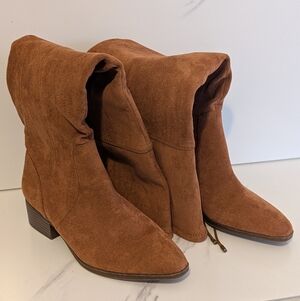 Brown Over The Knee High Women Boots